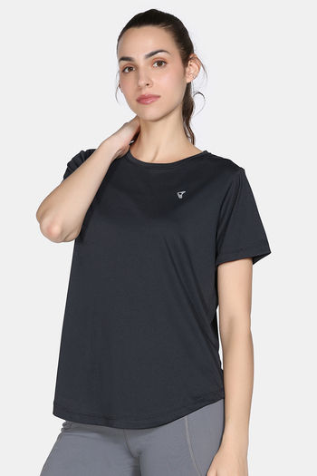 Buy Zelocity Quick Dry Relaxed Top - Black Beauty